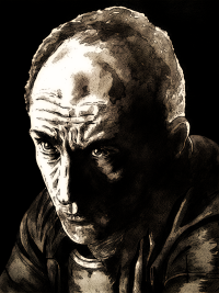 Roose Bolton, Michael McElhatton, Game of Thrones, monkeyswithbrushes